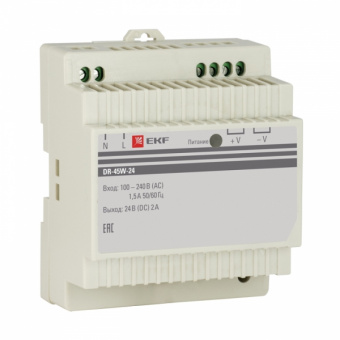 Блок Питания  EKF  24В DR-45W-24 PROxima