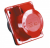 Розетка IEK 425 3Р+PЕ+N 32А 6ч/200/346-240/415В IP44 встраиваемая MAGNUM