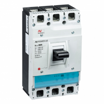 Выключатель Автоматический силовой  3П  400А  50кА  AV POWER-3/3 ETU2.0  EKF