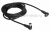 Шнур TV PLUG - TV JACK  1.5М  Угловой  Черный  REXANT