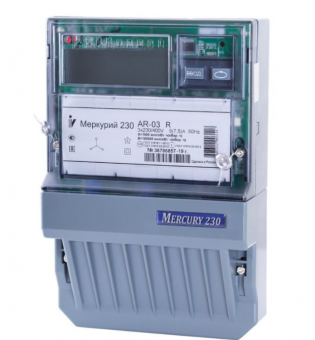 Счетчик  Меркурий  230 AR-00 R 5(10)А 100В RS-485 ЖКИ шкаф.