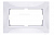Werkel  Snabb Basic Белый Рамка для 2-местной розетки  WL03-Frame-01-DBL-white /a040200