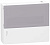 Бокс RESI9 MP (MINI PRAGMA)  Schneider Electric Plast_ENCL MIP12112T 1ряд/12модулей навесной дымчатая дверь /13369/