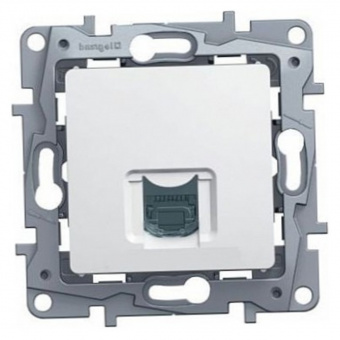 Legrand  Etika  Белый Розетка механизм компьютерная RJ45 категория  6е UTP 672253