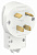 Вилка силовая Schneider Electric BLANCA , скрытая установка, 3Р+N 32А, 400В, белая BLNSV003241