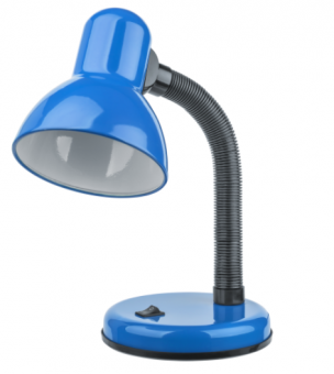 Светильник настольный Navigator 61 637 NDF-D026-60W-B-E27 на основании, синий