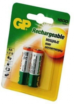 Аккумулятор GP R6 /160AAHC NiMH 1600 mAh BP-2 (кратно 2)