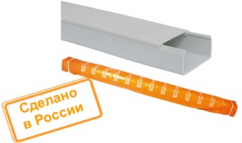 Кабель-канал  белый  80х60  (16 м)  TDM (кратно 2)