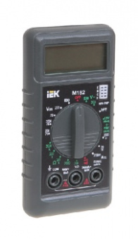 Мультиметр IEK мини цифровой М-182 Compact 