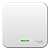 Schneider Electric  BLANCA  Белый  Выключатель 1-клавишный (cхема.1) с подсветкой 10А, 250B, открытая установка BLNVA101101