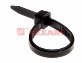 Хомут (стяжка) нейлон  2.5 х  60  черн.  (100шт)  REXANT 07-0061 07-0061