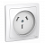 Розетка силовая Schneider Electric BLANCA скрытая установка 2Р+N, 32А, 250В, белая BLNSR003231