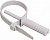 Хомут (стяжка) нейлон  7,0 х 150  серый  (50шт)  дюбельный ХД  TDM SQ0539-0021
