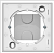 Schneider Electric AtlasDesign  Белый  Коробка для наружного монтажа ATN000100