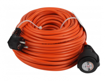 Удлинитель силовой ЭРА UPx-1e-3x1.5-30m-IP44 в бухте c/з 1 гн 30м ПВС 3х1.5
