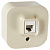Legrand  Quteo  Слоновая Кость Розетка RJ11 открытая установка 782244