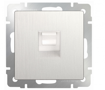 Werkel Перламутровый Рифленый Розетка Ethernet RJ-45  WL13-RJ-45 /