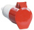 Розетка IEK 225 3Р+РЕ+N 32А 6ч/200/346-240/415В IP44 переносная MAGNUM