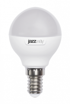 Светодиодная лампа Jazzway G45  9Вт 230В 3000K E14
