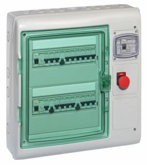 Бокс  Kaedra Schneider Electric M9/PACK 13991 IP65 24 модуля +3 отв.с интерф.
