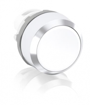 Кнопка MP1-20W белая без фиксации без подсветки  ABB /1SFA611100R2005/