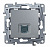 Legrand  Etika  Алюминий Розетка механизм компьютерная RJ45 категория  5 UTP 672441