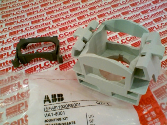 Адаптер для монтажа на ДИН-рейку MA1-8001 с одним блоком-муляжом ABB /1SFA611920R8001/
