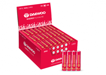 Элемент питания Daewoo LR03 ENERGY Alkaline 2021 DB-4 (кратно 4)