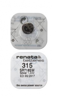 Элемент питания RENATA 315 (SR-716SW) (кратно 10)
