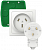 Силовой комплект 32А  250В: розетка, вилка, монтажная коробка, белый Schneider Electric BLANCA BLNSK013231