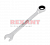 Ключ комбинированный трещоточный REXANT 12 мм, CrV, зеркальный хром 12-5807-1