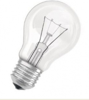 Стандартная лампа накаливания  OSRAM  А55  95Вт  230В  E27 (кратно 10)
