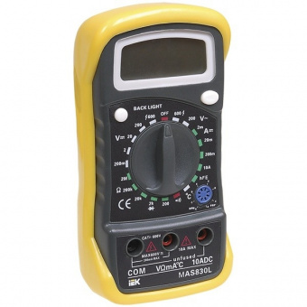 Мультиметр IEK цифровой Master MAS830L 