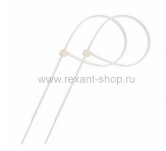 Хомут (стяжка) нейлон  4,8 x 300  белый  (100шт)  Proconnect 57-1302 57-1302