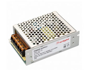 Блок питания Arlight  24V 60W IP20 110х77х35 ARS-60-24 (24V, 2.5A, 60W)