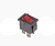 Выключатель клавишный 250V 6А (4с) ON-OFF красный  с подсветкой  Mini  (RWB-207, SC-768)  REXANT 36-2190