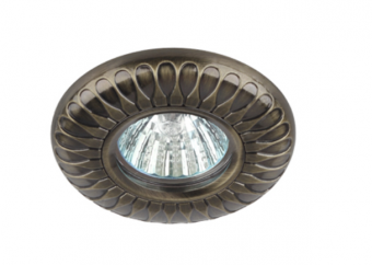 Светильник точечный ЭРА свет-к KL67 SB  литой MR16,12V/220V, 50W бронза (100/1000)