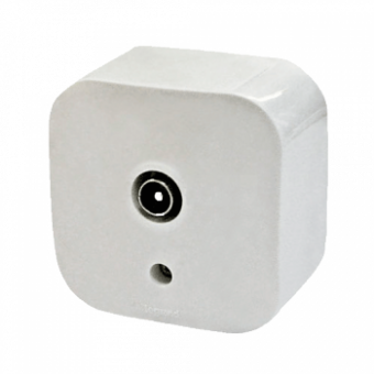Legrand  Quteo  Белый Розетка ТВ открытая установка 782215