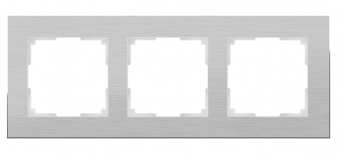 Werkel  Aluminium Алюминий Рамка 3-местная  WL11-Frame-03 a033741
