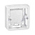 Legrand  Mosaic  Белый  Коробка накладная на 2 модуля. глудина- 40мм 80281