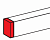 Заглушка 220x65 Legrand белая  DLP  010708