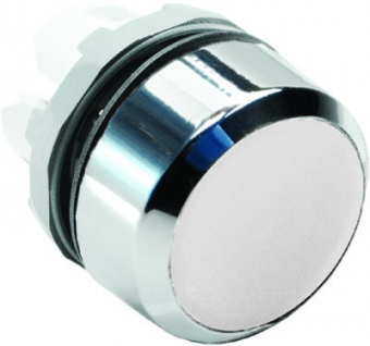 Кнопка MP1-20W белая без фиксации без подсветки  ABB /1SFA611100R2005/