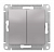 Schneider Electric AtlasDesign Алюминий  Выключатель 2-клавишный схема 5, 10АХ, механизм ATN000351