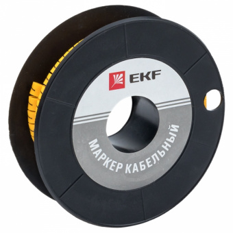 Маркер-кабельный 2,5кв.мм "7" (к-1000ед) (ЕС-1) EKF