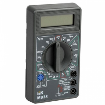 Мультиметр М-838 цифровой Universal  IEK 