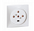 Legrand Розетка встраиваемая силовая 20А 3P+N+E 55427