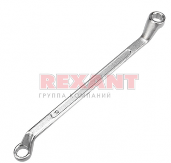 Ключ накидной коленчатый REXANT 10х13 мм, хром 12-5857-2