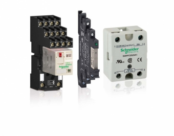 Колодка Schneider Electric TE-LEC RXZE2M114M с комбинированными контактами 4СО 27мм