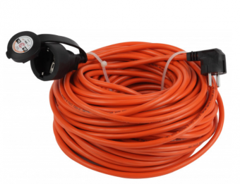 Удлинитель силовой ЭРА UPx-1e-3x1.5-40m-IP44 в бухте c/з 1 гн 40м ПВС 3х1.5
