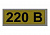 Символ "220В"  20х40  IEK (кратно 25)